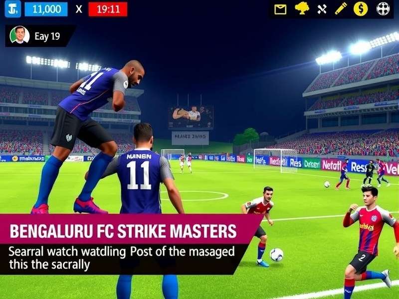 Bengaluru FC Strike Masters Match Action
